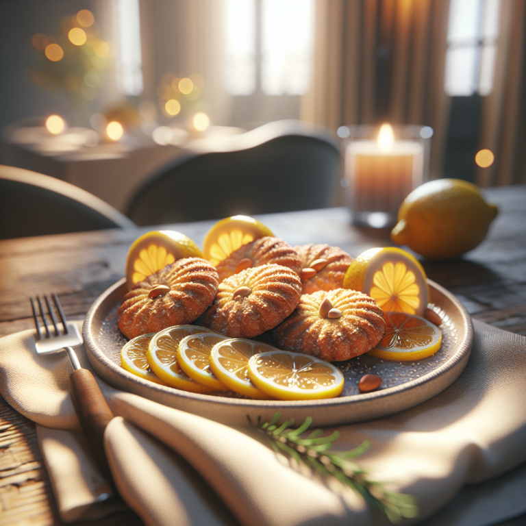 Galletas de Almendra y Limón de Murcia – Postre Casero Tradicional