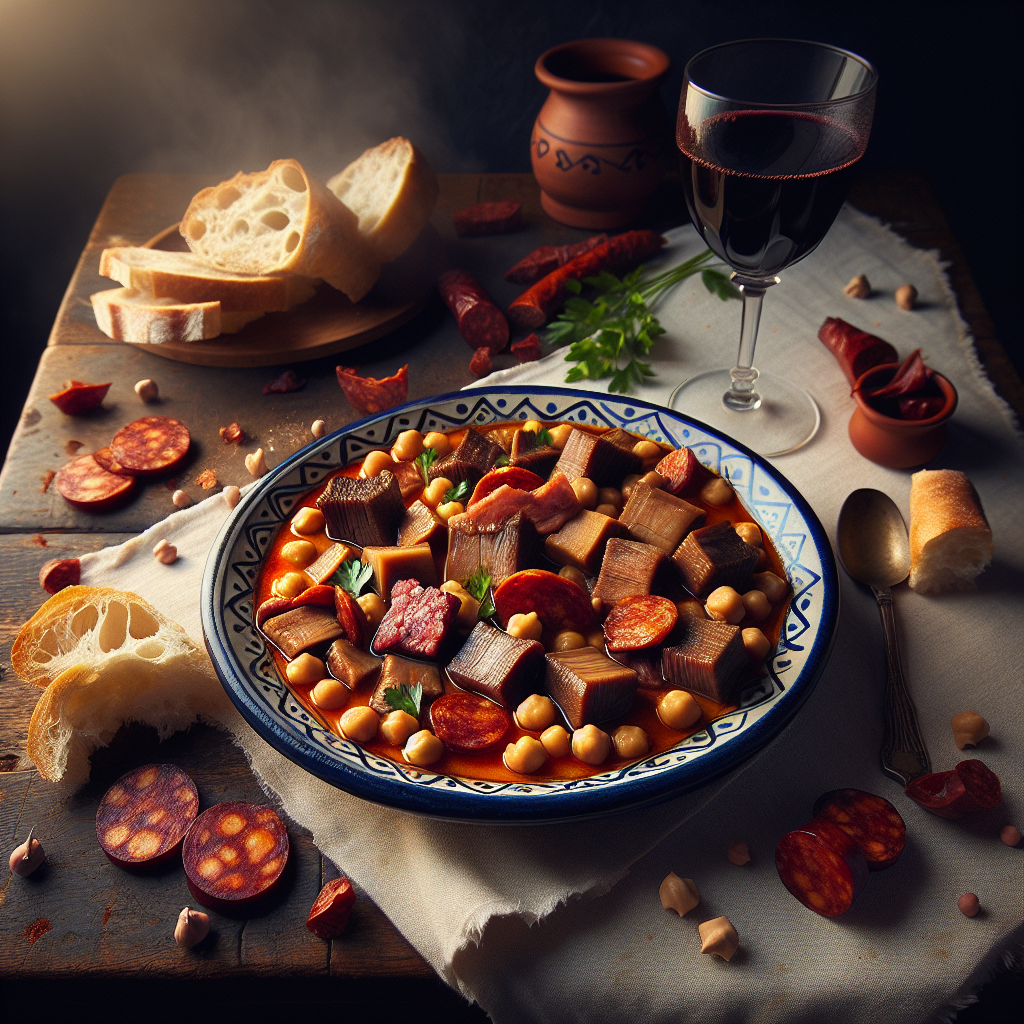 Callos con Garbanzos al Estilo Murciano